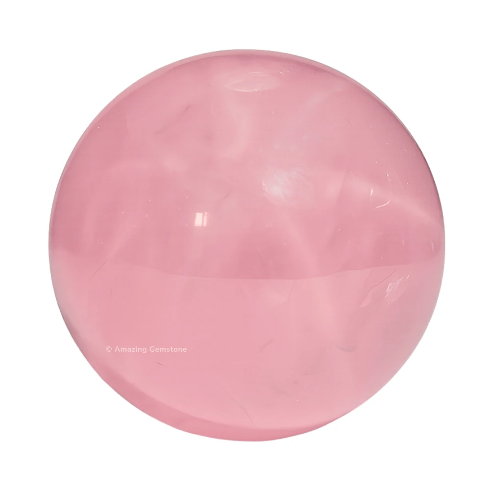 Star Rose Quartz Sphere (2 Inch)