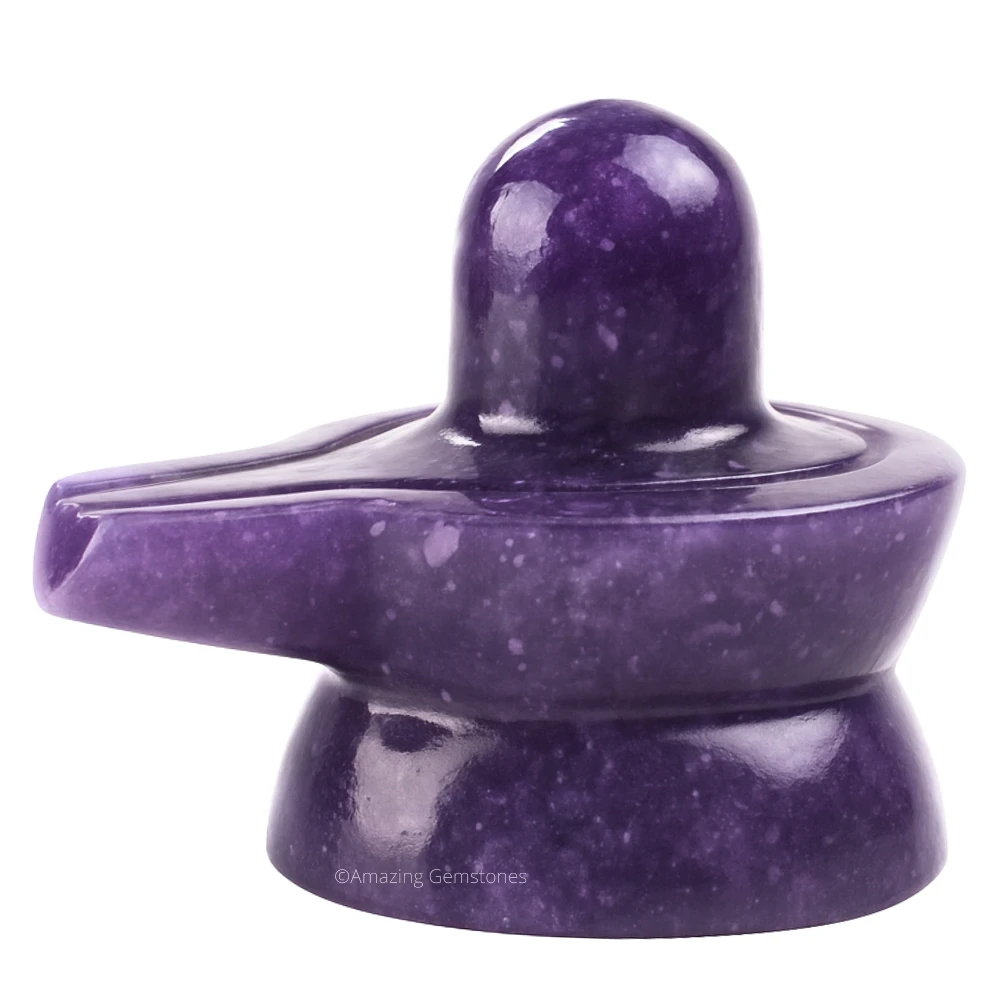 Lepidolite Shivling