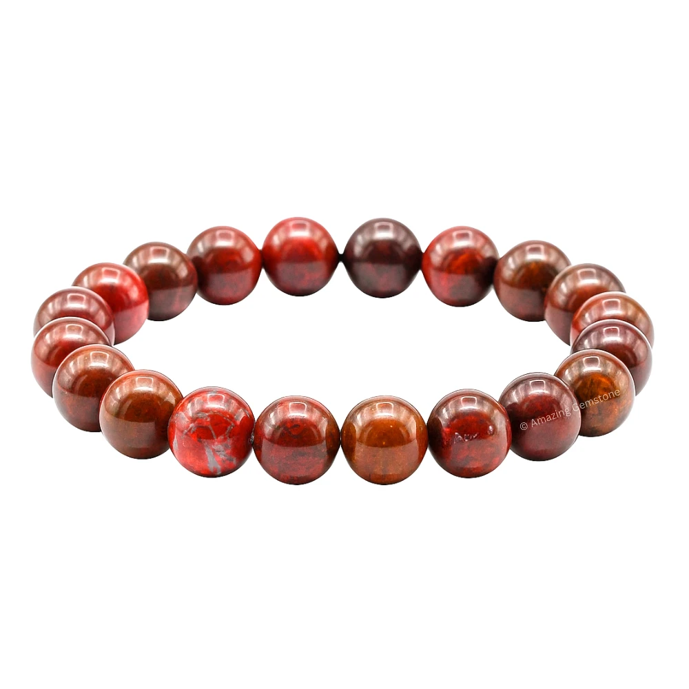 Poppy Jasper Bracelet (Strechable)