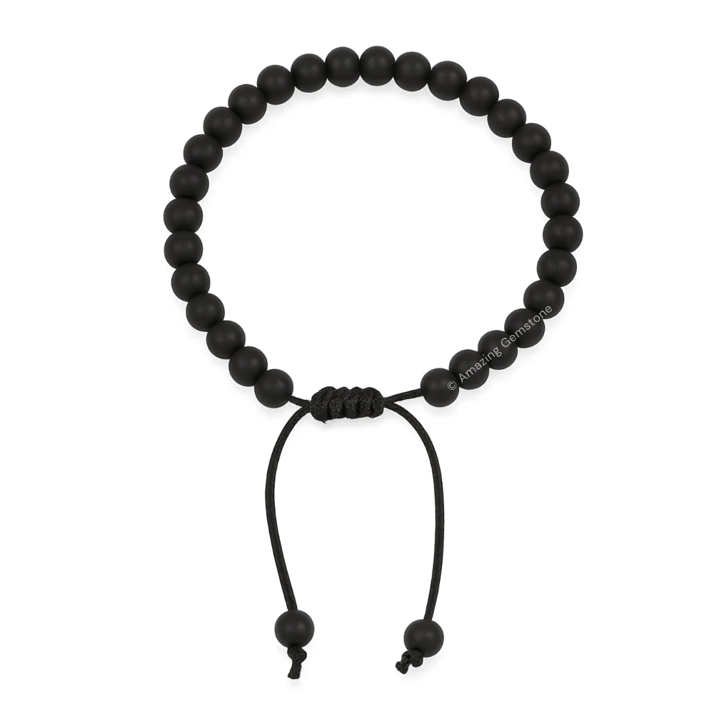 Karungali Bracelet (Adjustable) (6mm)