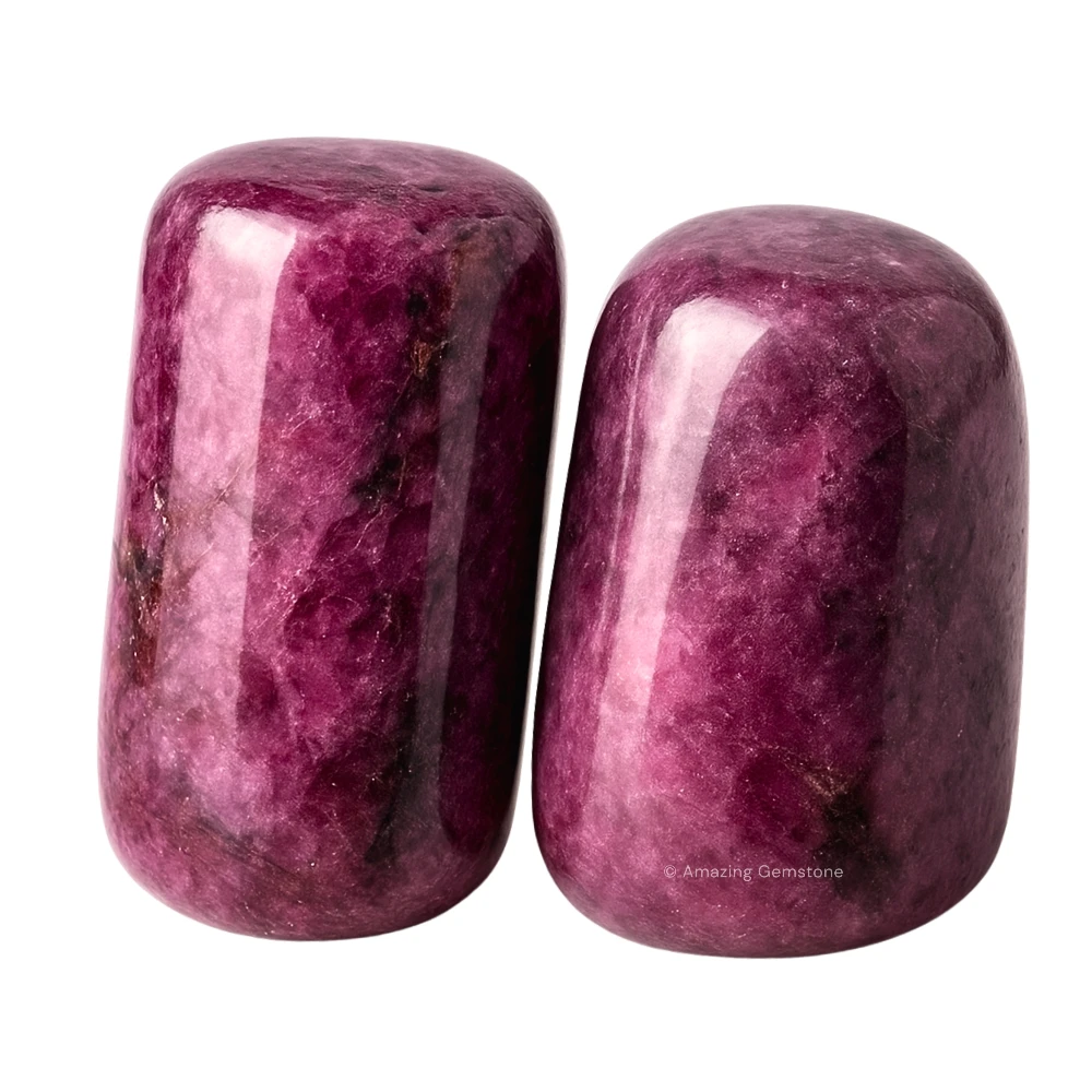 Tumbled Ruby Crystals Stones (1 oz)