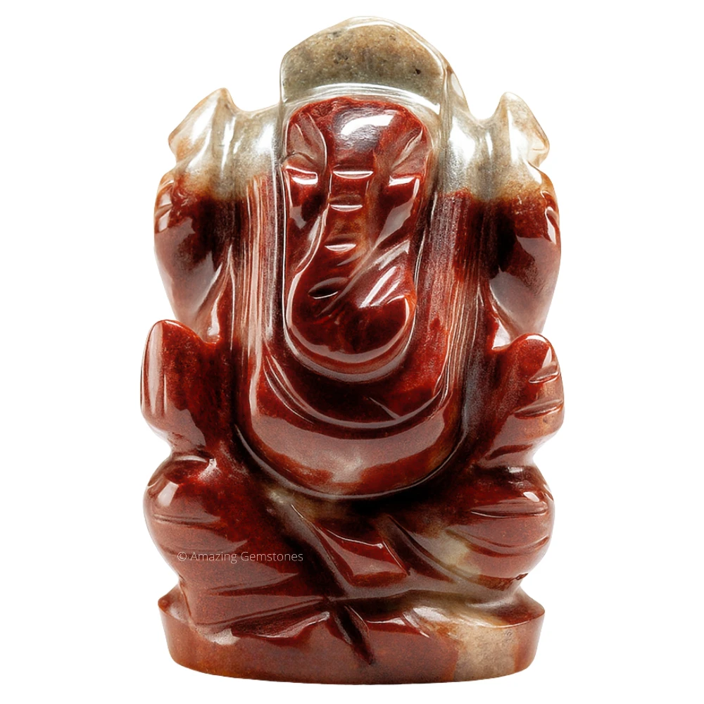 Narmada Shiva Lingam Ganesha Crystal Idol