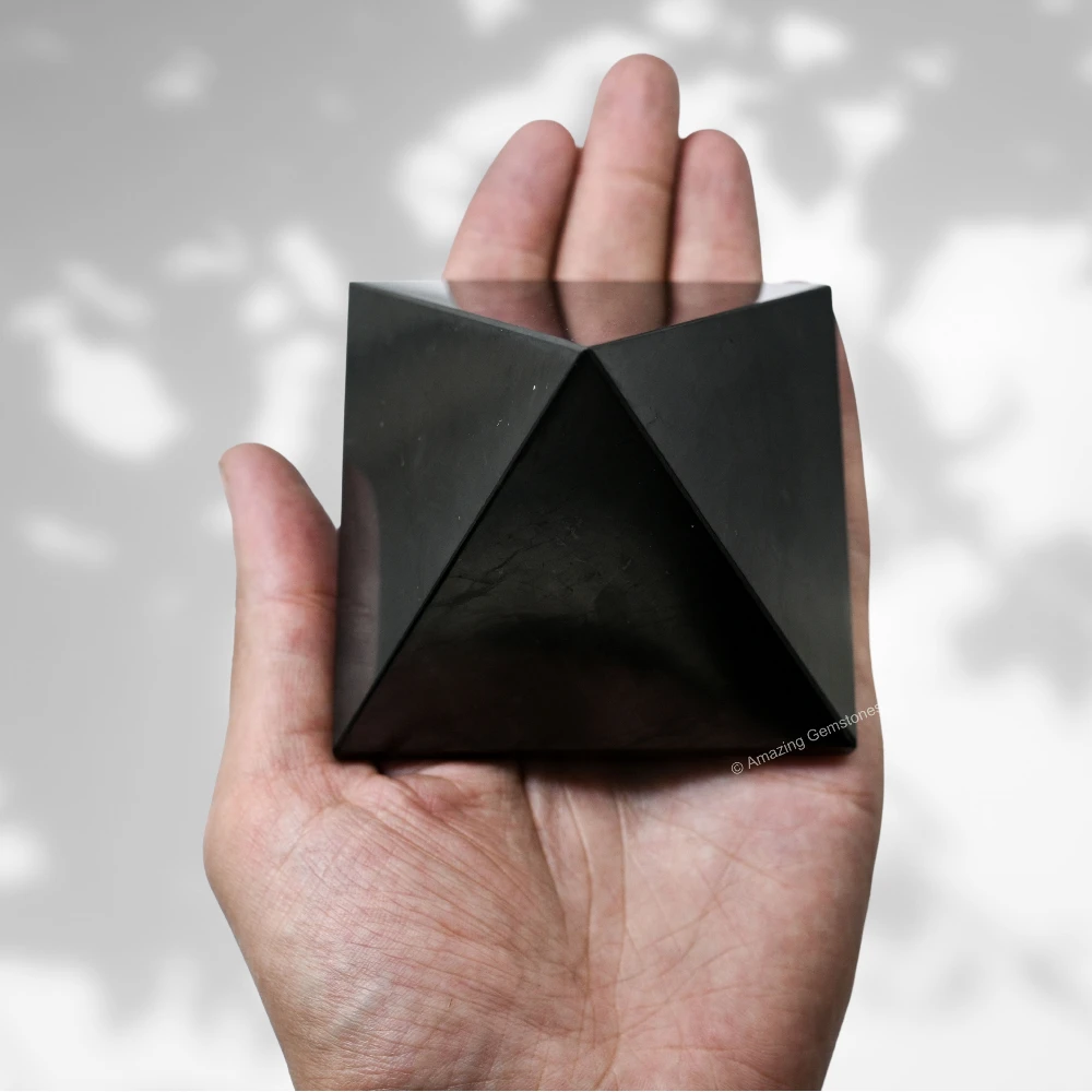 Shungite Pyramid (90 mm)