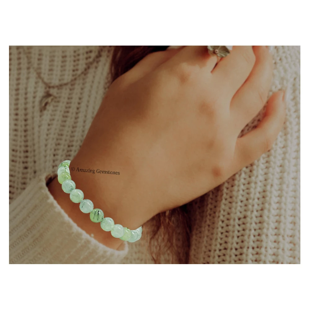 Prehnite Bracelet (Stretchable)