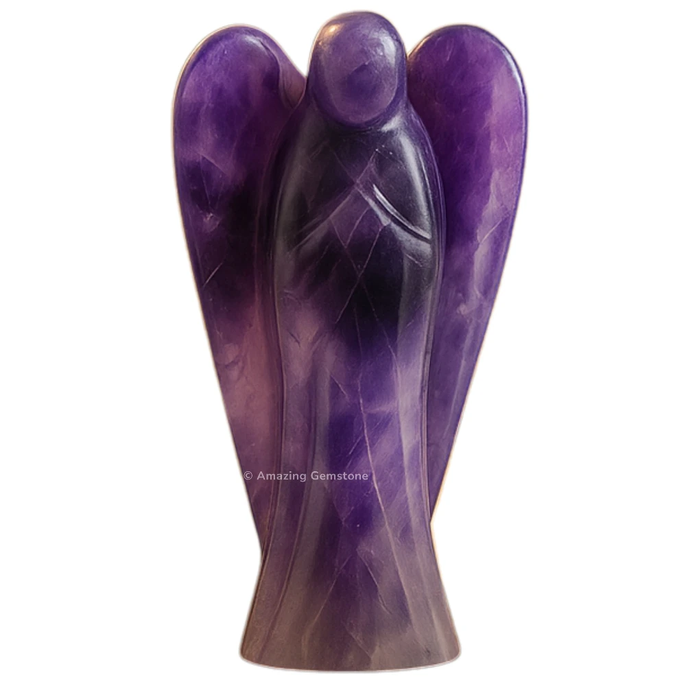 Amethyst Angel Figurine