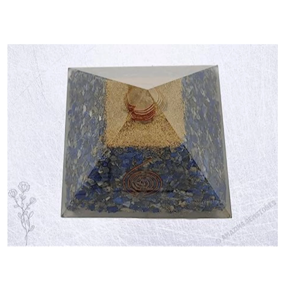Lapis Lazuli Orgone Pyramid (Extra Large)