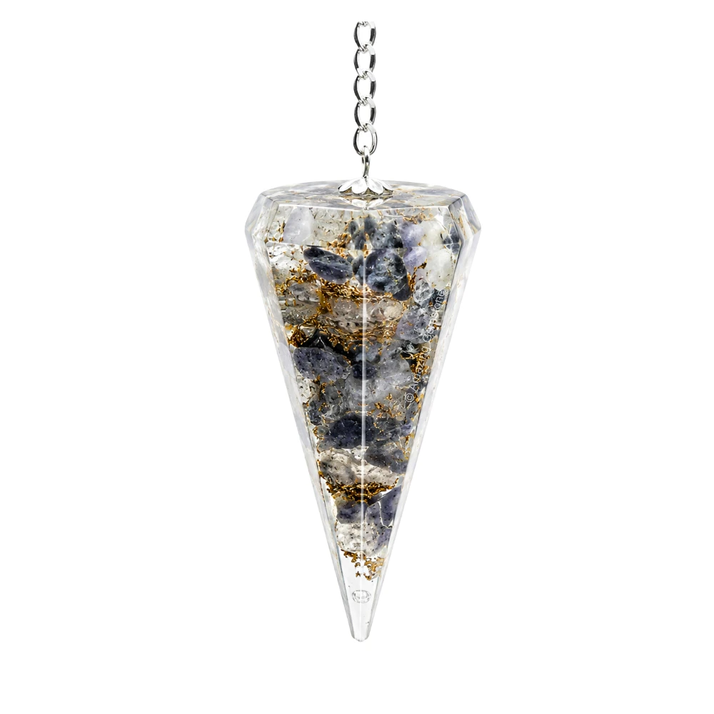 Blue Aventurine Orgone Pendulum