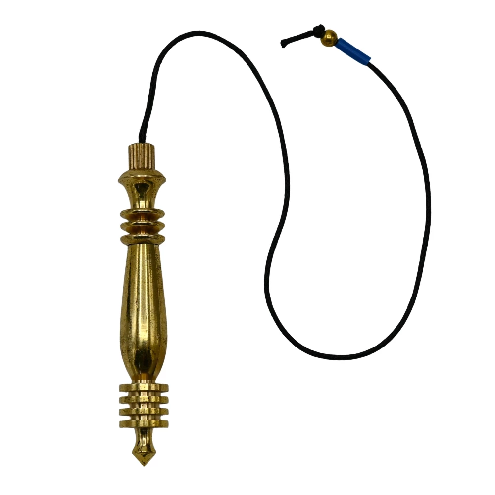 Copper Metal Pendulum - Gold Double ISIS Karnak (MP07)