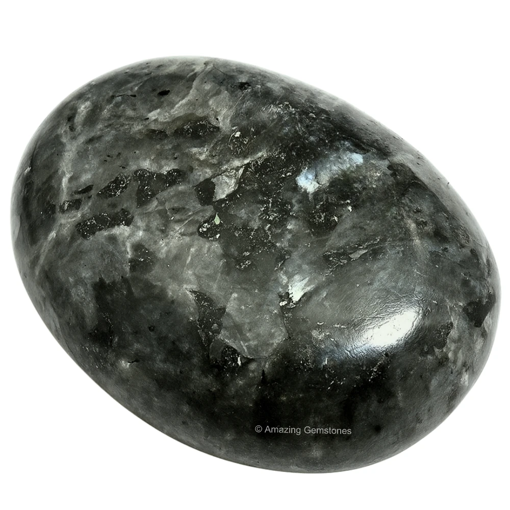 Larvikite Palm Stone