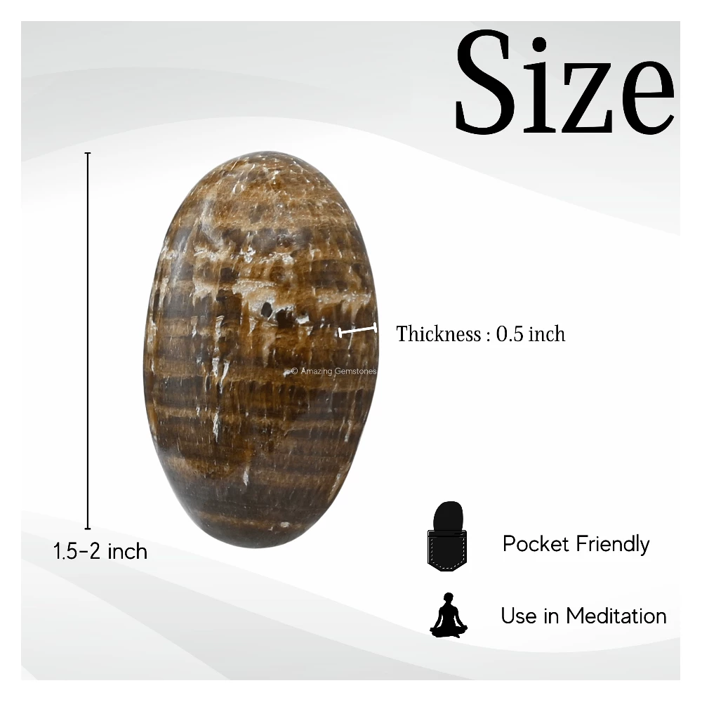 Aragonite Palm Stone