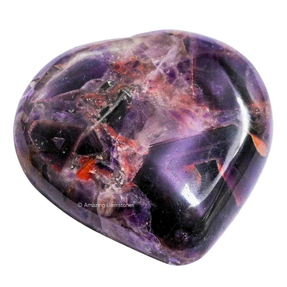 Dreamy Amethyst Heart