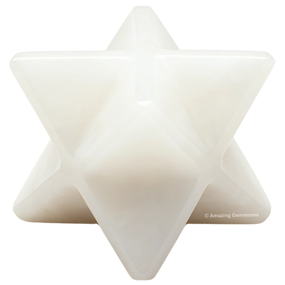 Snow Quartz Merkaba