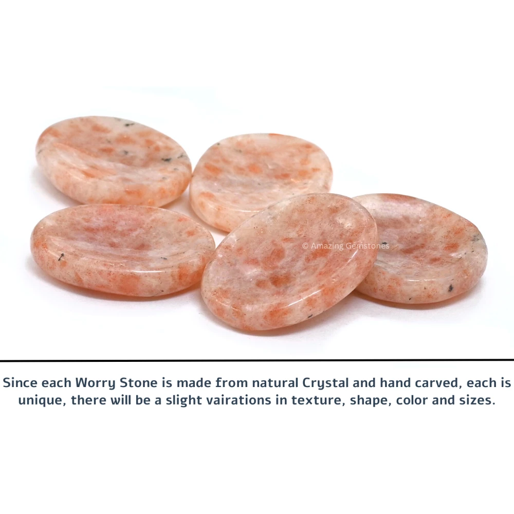 Sunstone Worry Stone