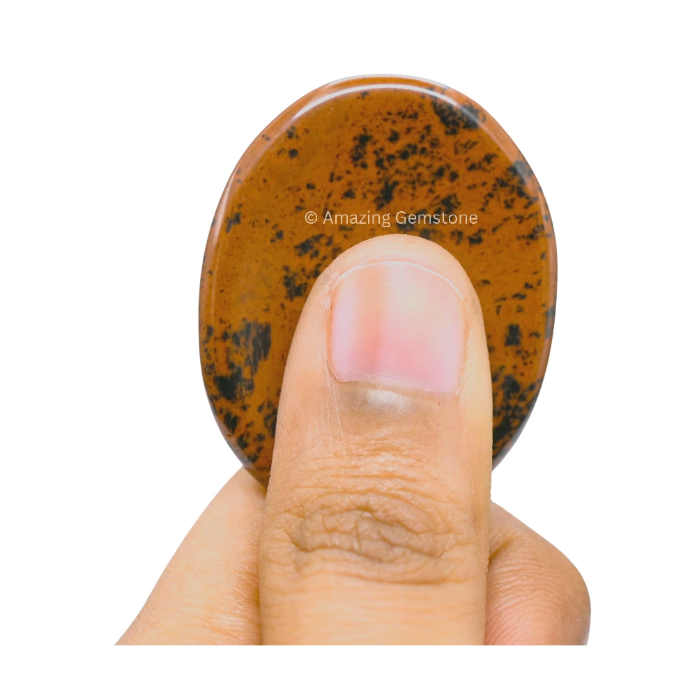 Mahogany Obsidian Worry Stone