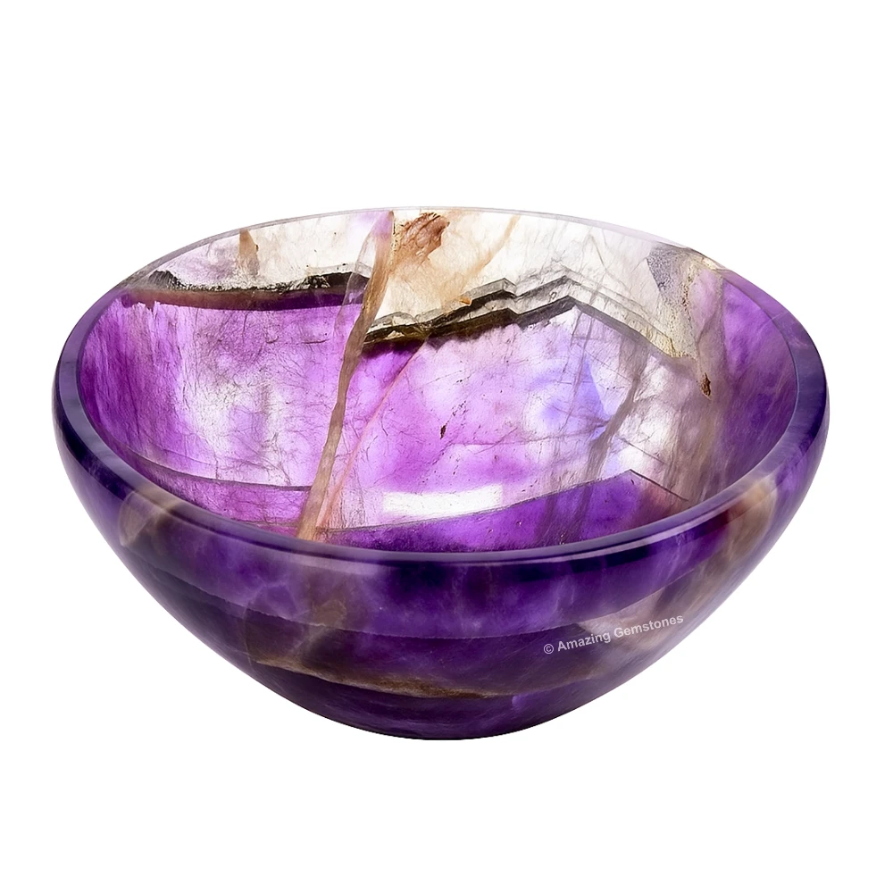 Amethyst Crystal Bowl - 2 Inch