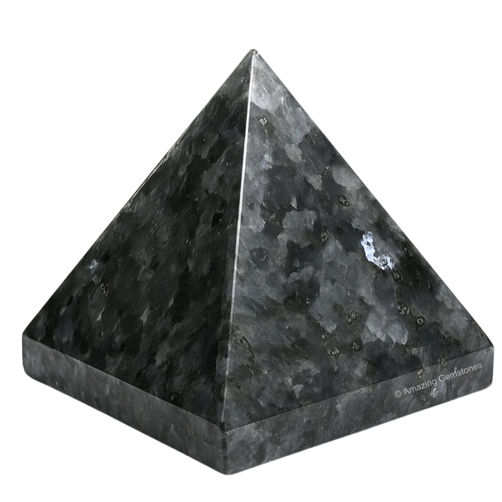 Larvikite Pyramid (1.5 Inch)