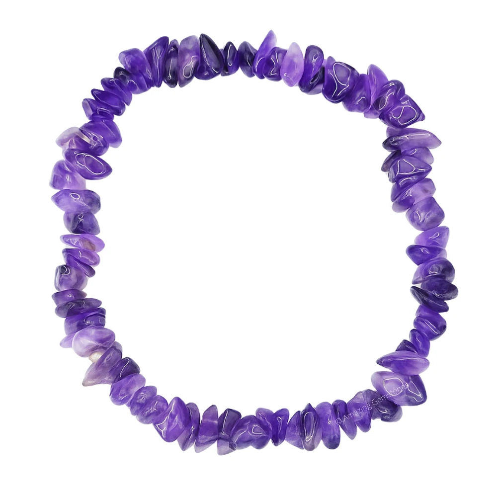 Amethyst Chips Bracelet