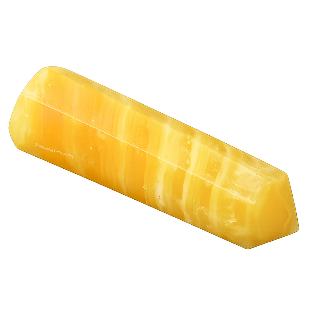 Yellow Calcite Tower (2" to 3" inch)