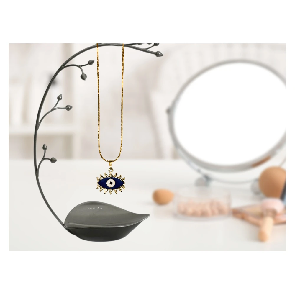 Blue Evil Eye Pendant - Exclusive (Gold)