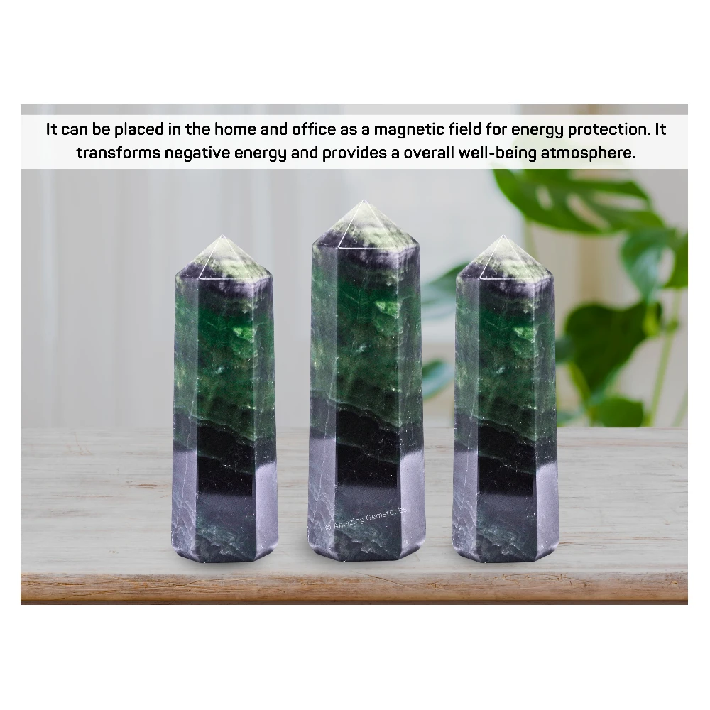 Multi Fluorite Tower (5.5" to 6" Inch)