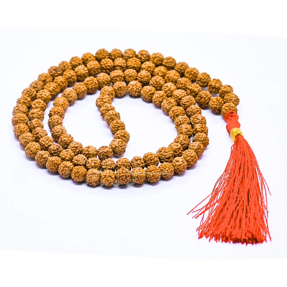 6mm Rudraksha Mala (Without Knot)