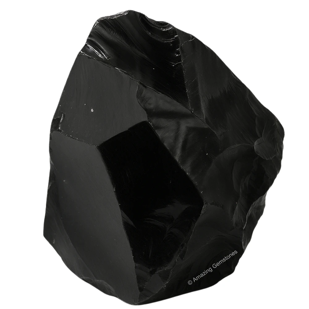 Black Obsidian Raw Crystals (1 LB)