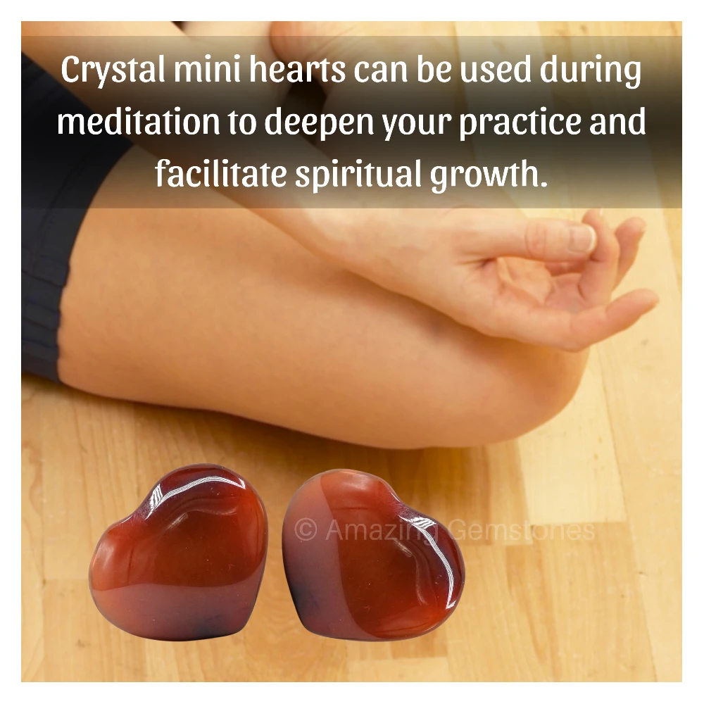 Carnelian Heart (Pack of 2)
