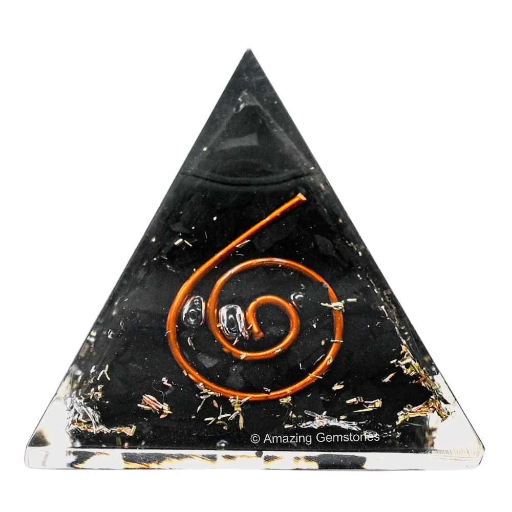 Shungite Orgone Pyramid - Mini