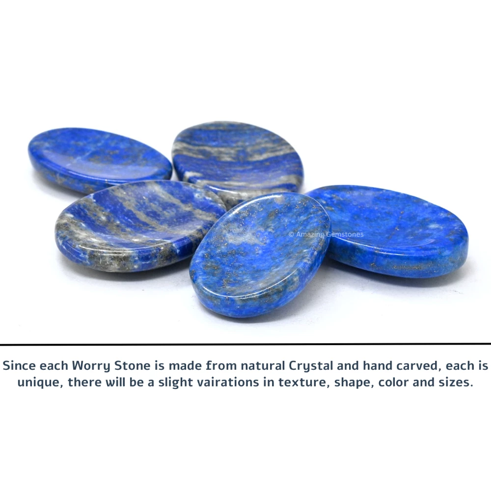 Lapis Lazuli Worry Stone