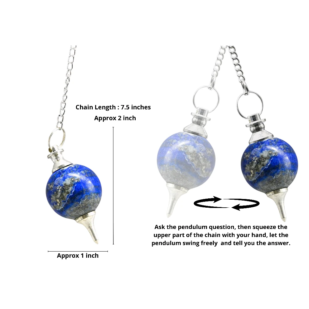 Lapis Lazuli Ball Pendulum