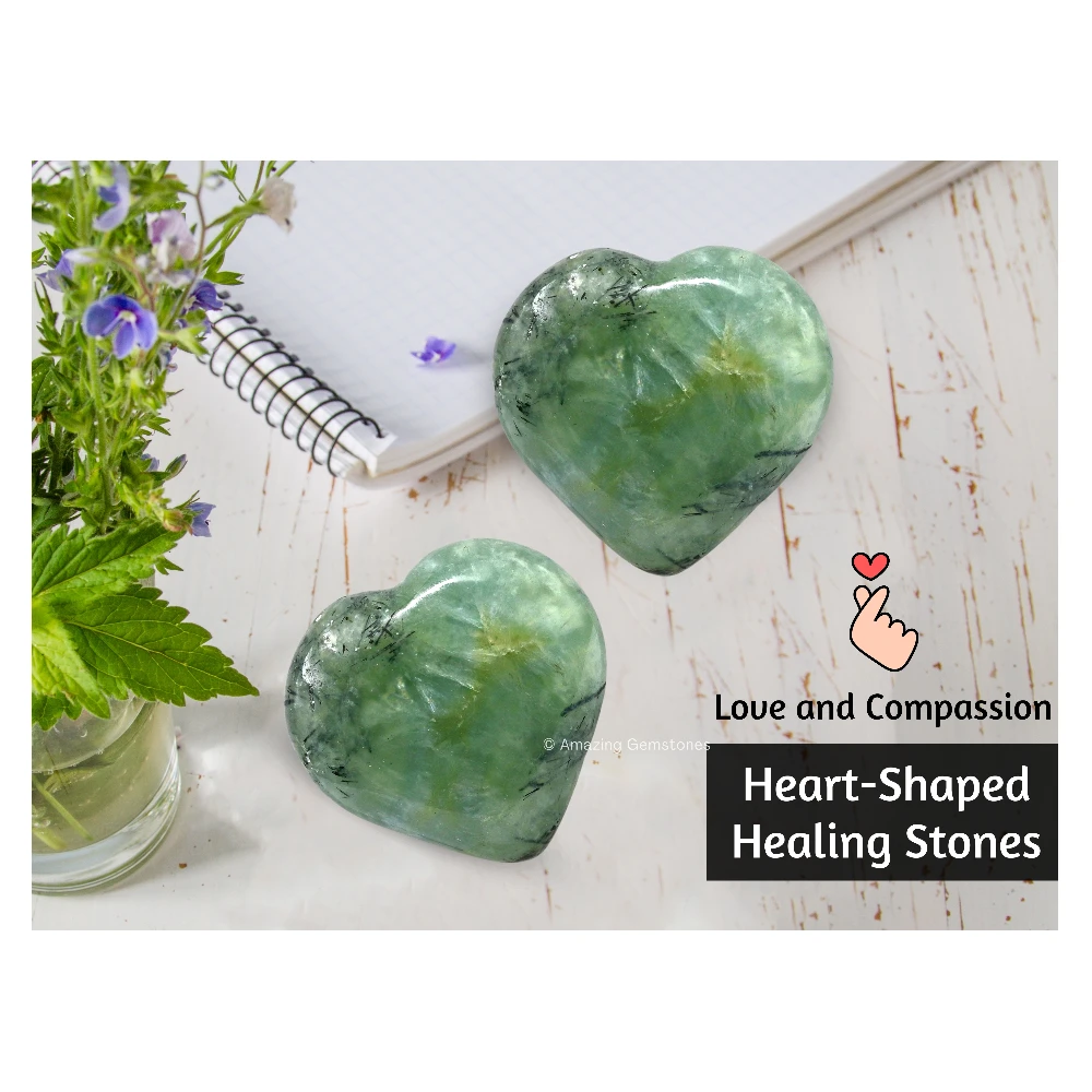 Prehnite Heart