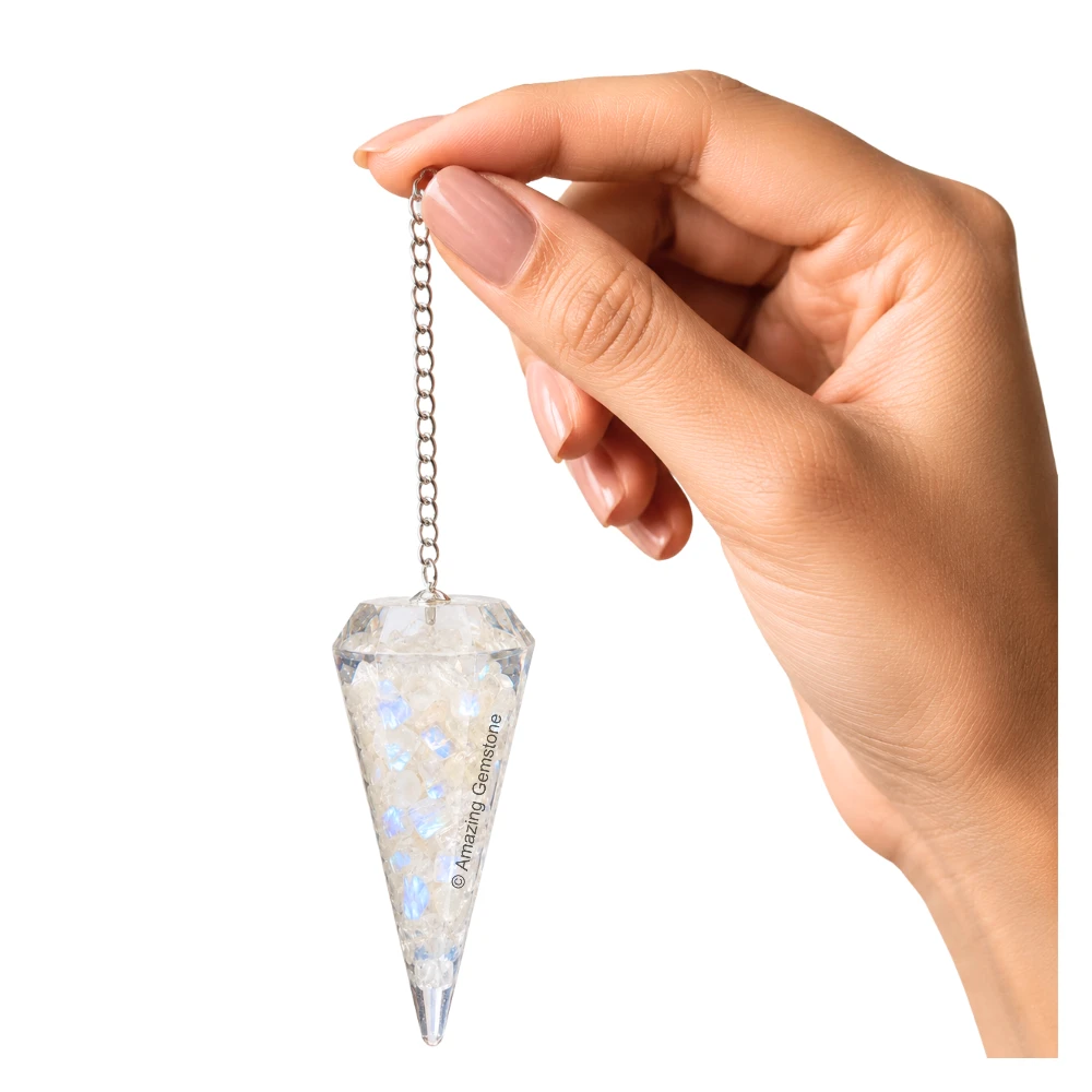Moonstone Orgone Pendulum