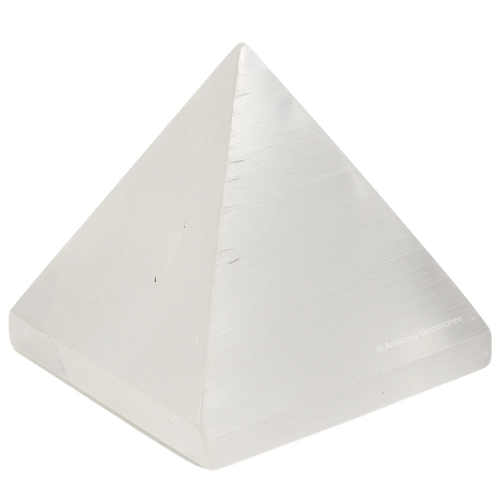 Selenite Pyramid (1.5 Inch)