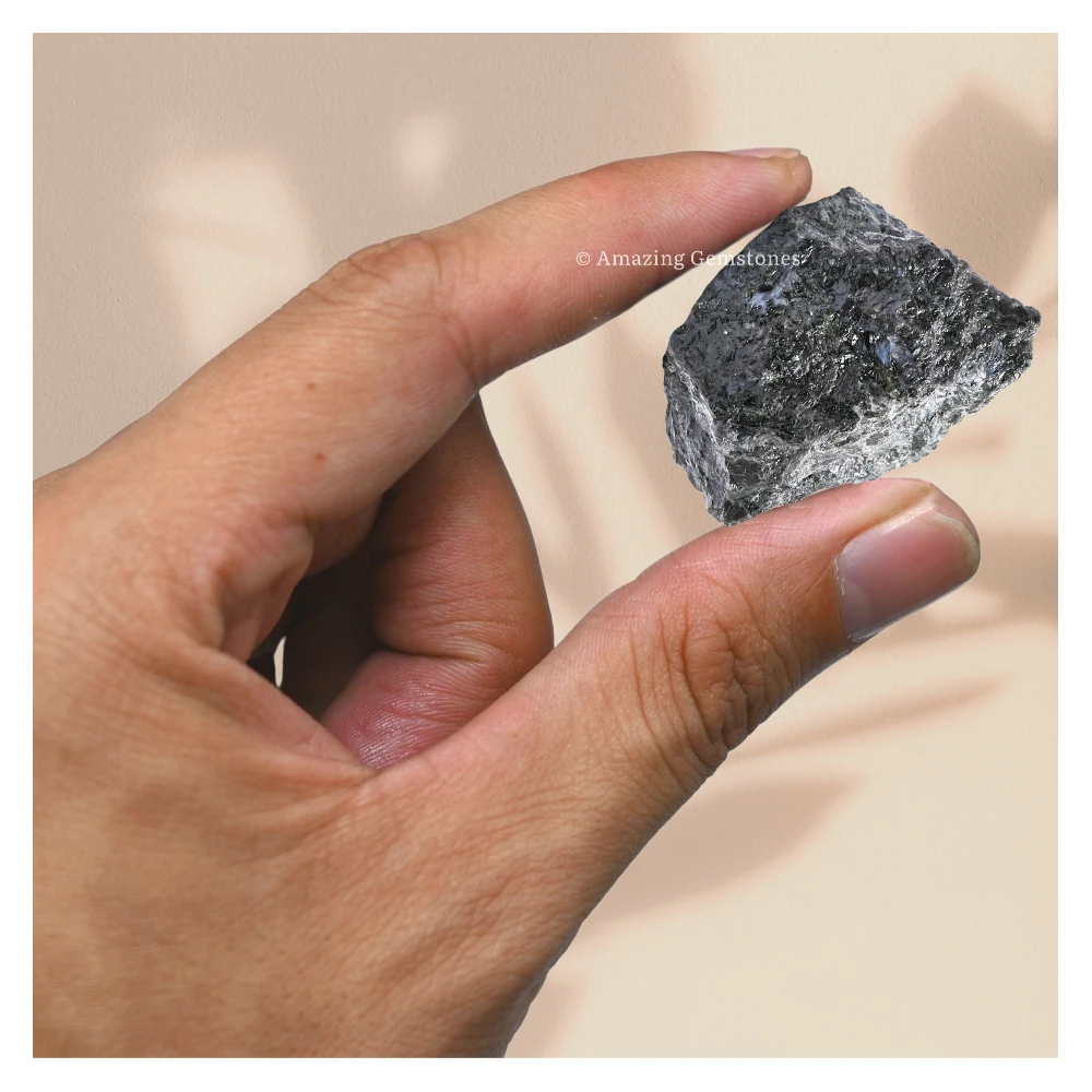 Larvikite Raw Crystals (1 LB)
