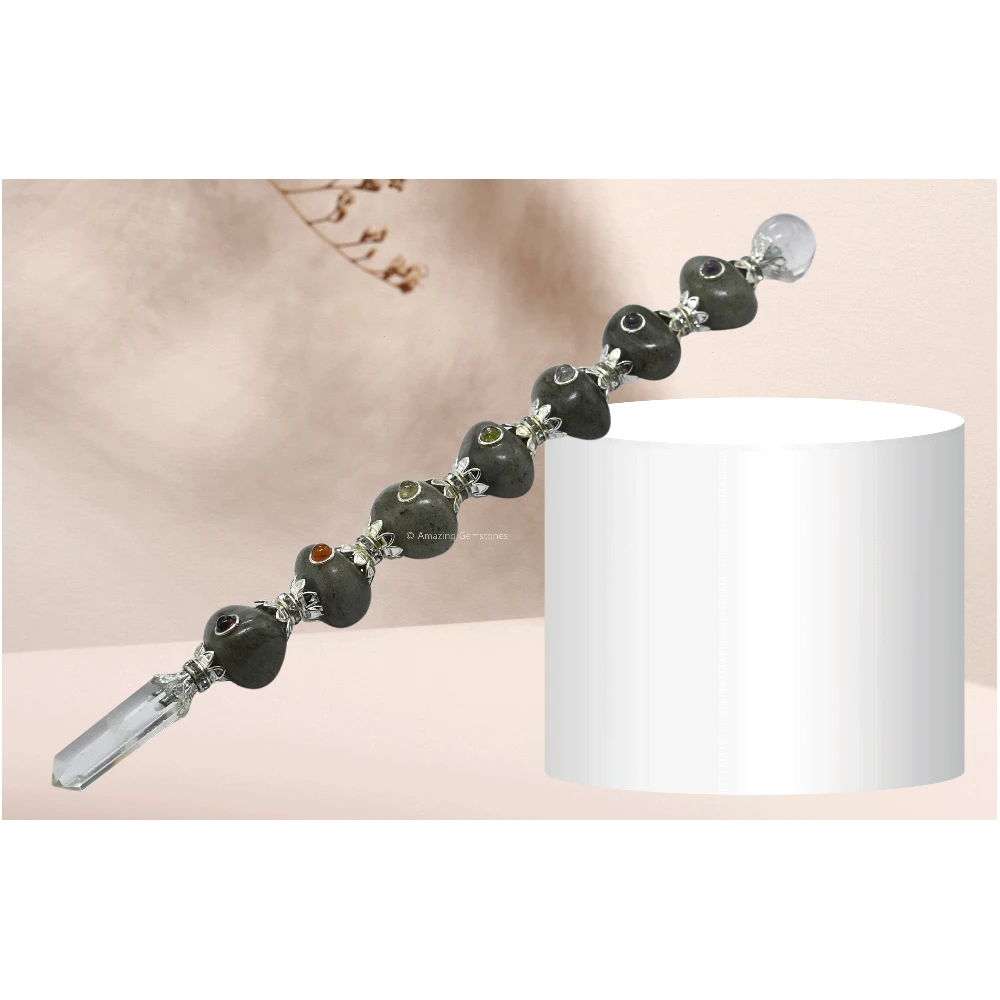 Blue Aventurine Tumbled Healing Crystal Wand