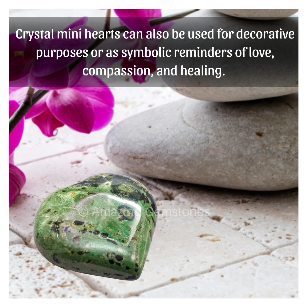 Kambaba Jasper Heart (Pack of 2)