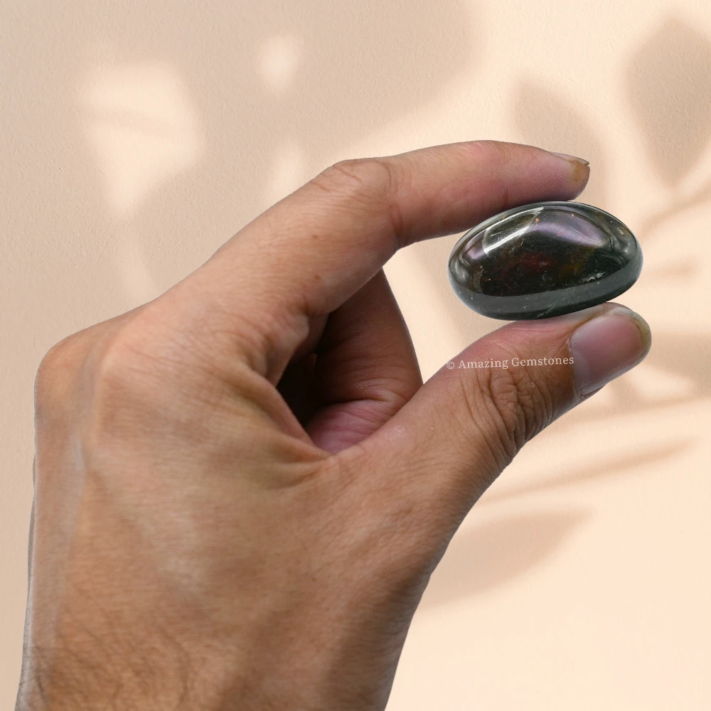 Tumbled Bloodstone Stone Crystals (1000+ Carats)