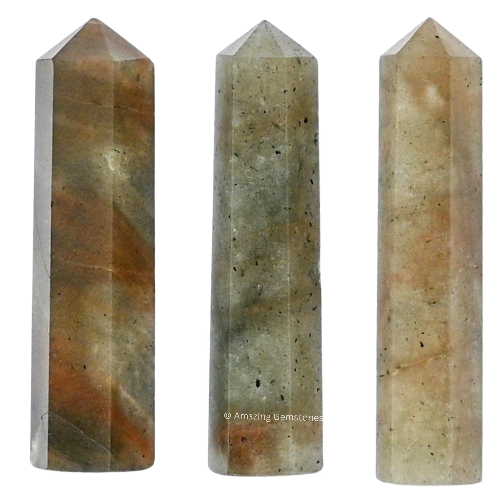Chrysoberyl Cat's Eye Pencil Points (Set of 3)