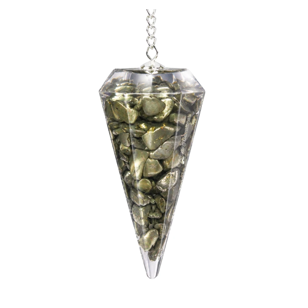 Pyrite Orgone Pendulum