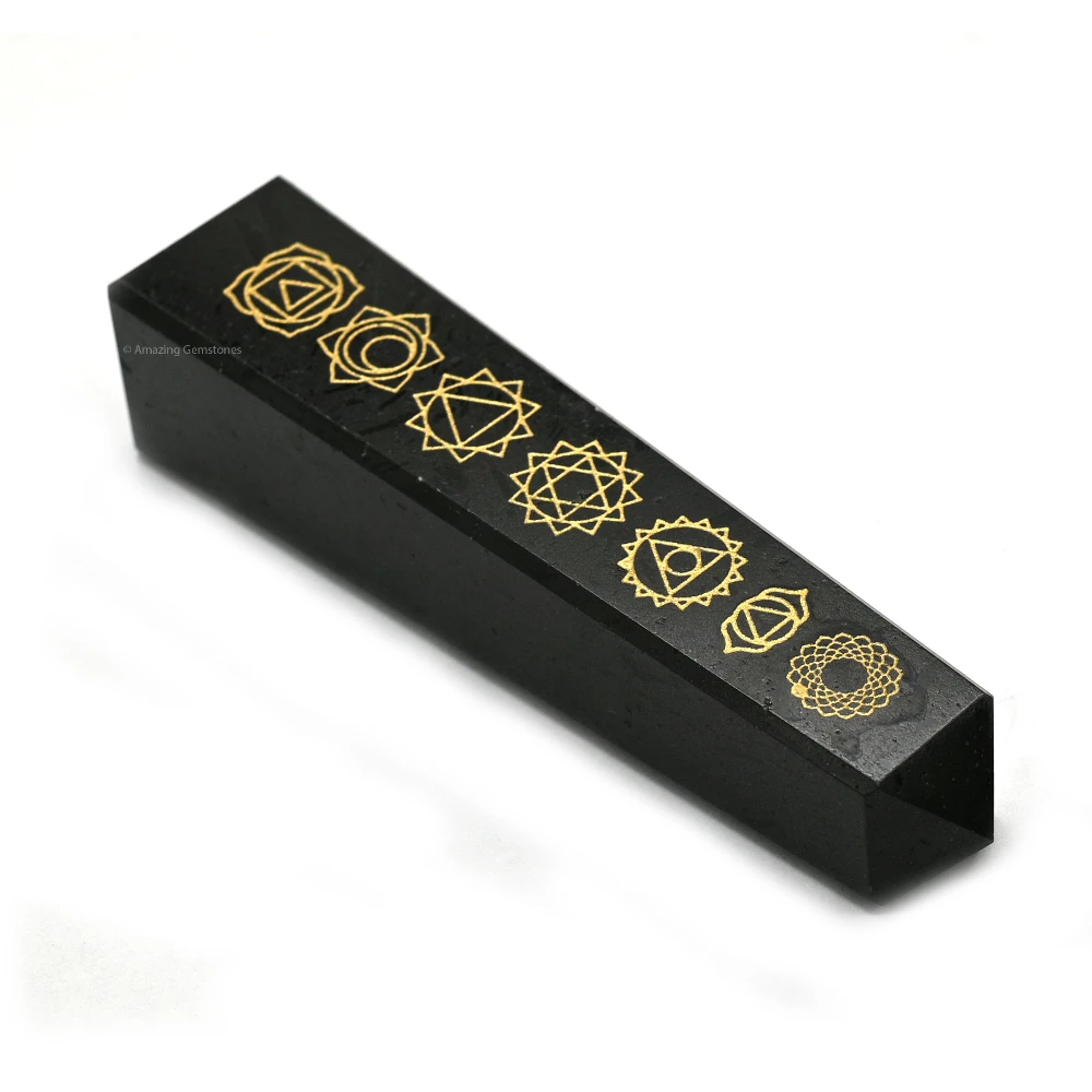 Black Tourmaline Tower (4" - 5" Inch)