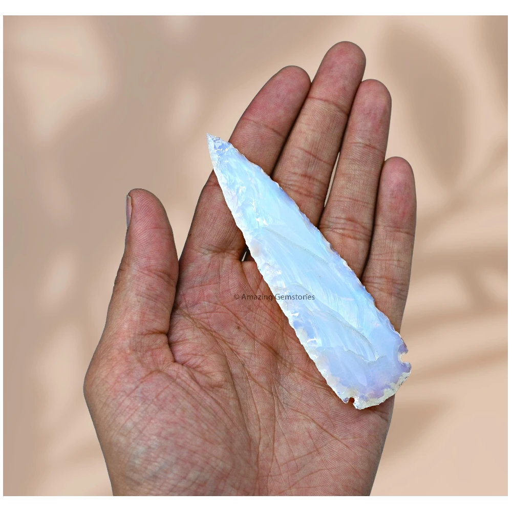 Opalite Crystal Arrowhead - 3" to 4"