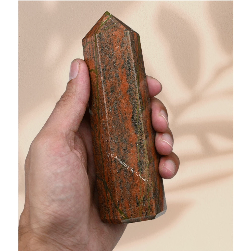 Unakite Tower (5.5" to 6" INCH)