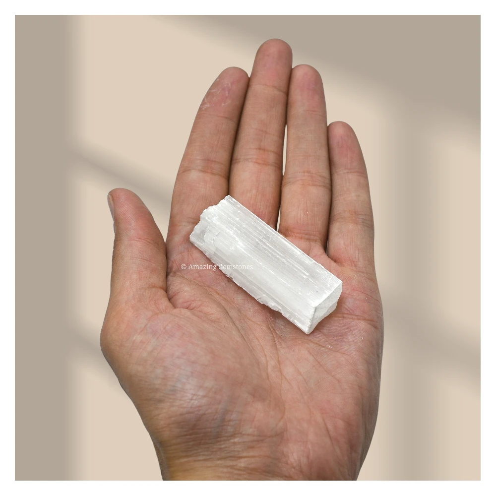 Selenite Charging Stick for Crystals - 2 Inch