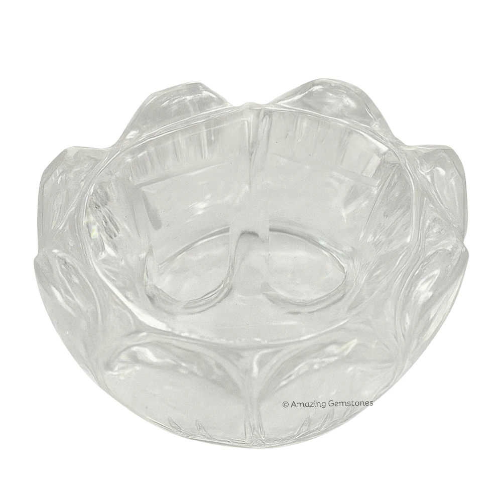Clear Quartz Charan Paduka (30-50 Gram)
