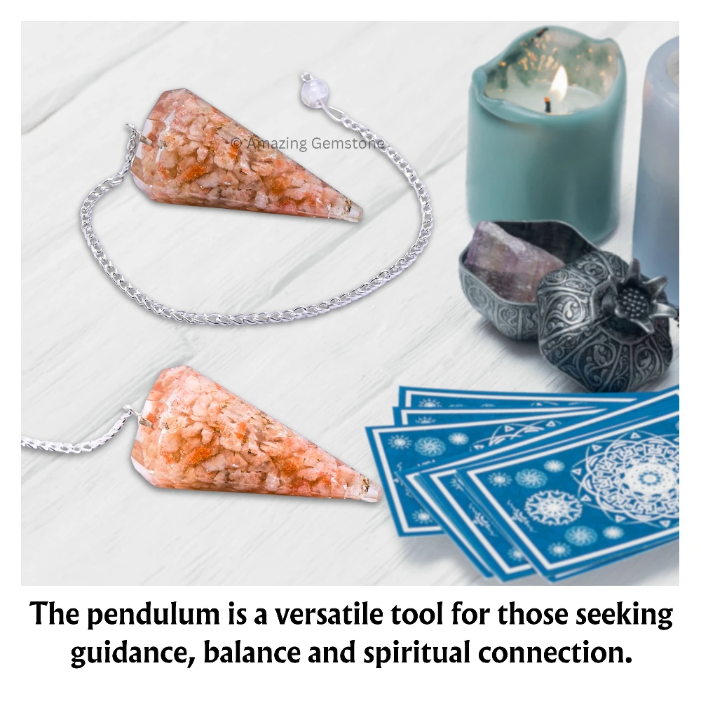 Sunstone Orgone Pendulum