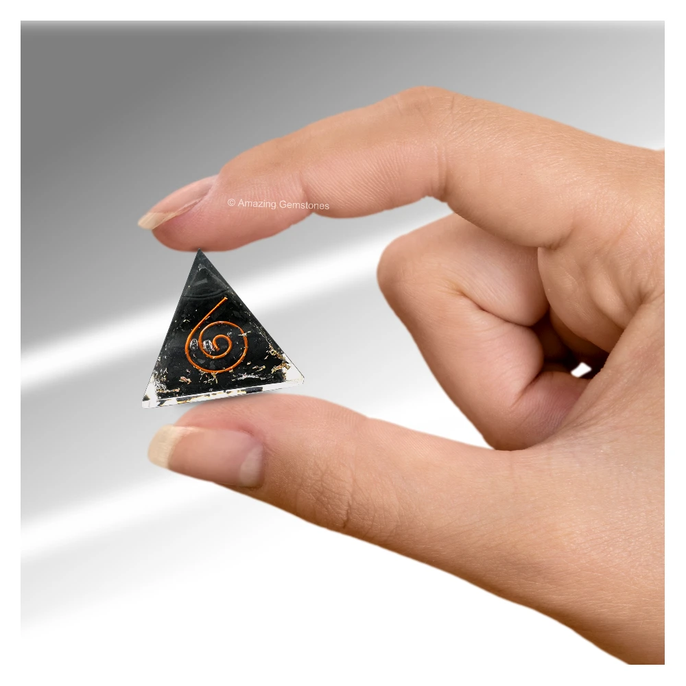 Shungite Orgone Pyramid - Mini