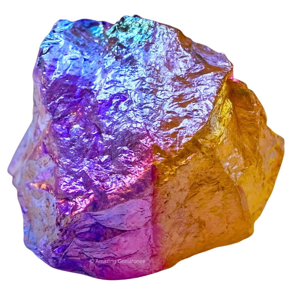 Tangerine-Rose-Amethyst Aura Quartz Raw Crystals