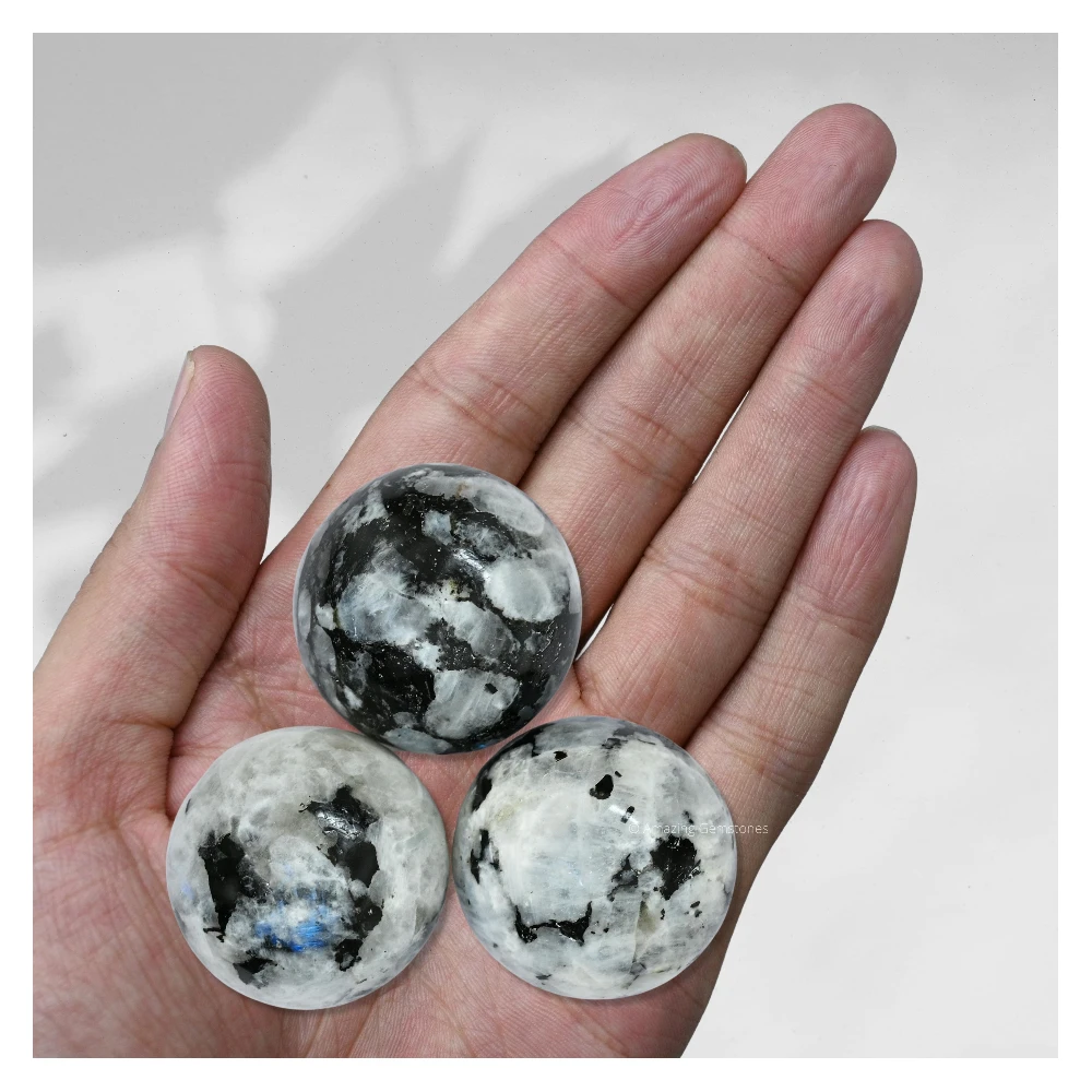 Rainbow Moonstone Sphere (1.5 Inch)