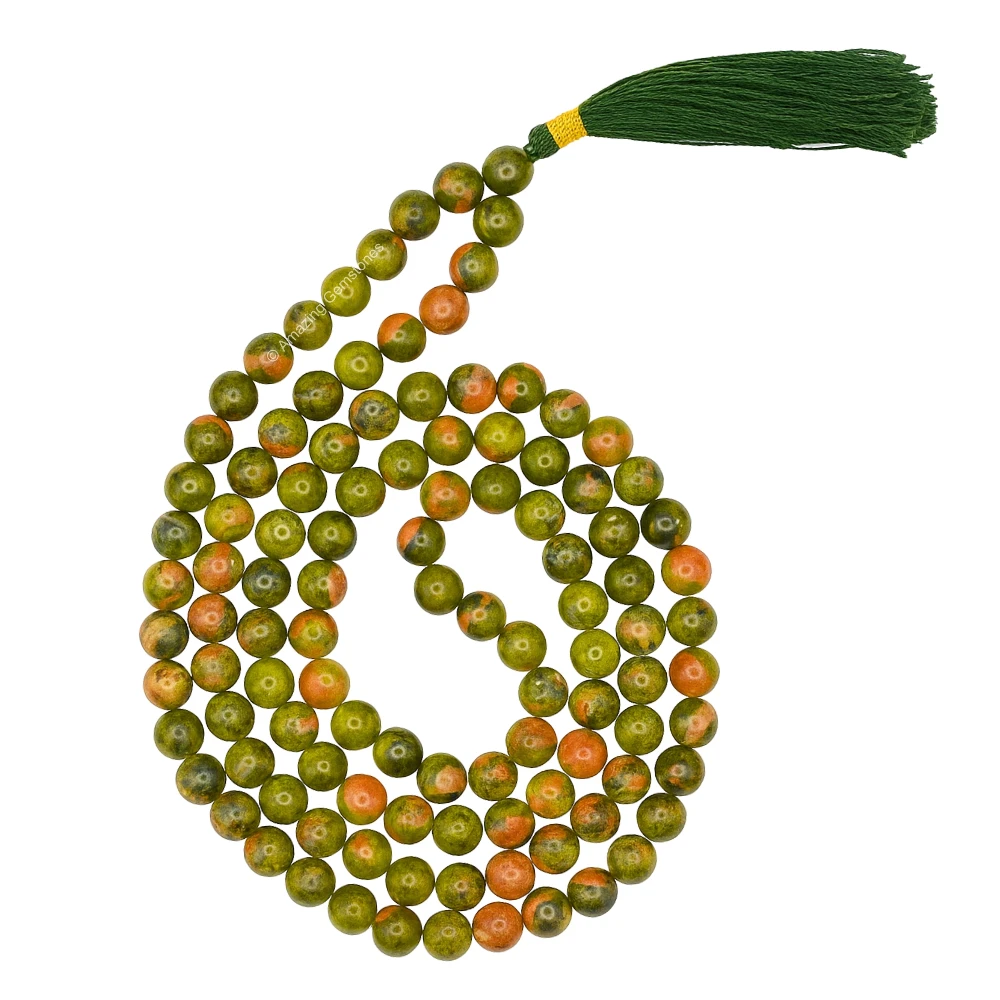 Unakite Mala