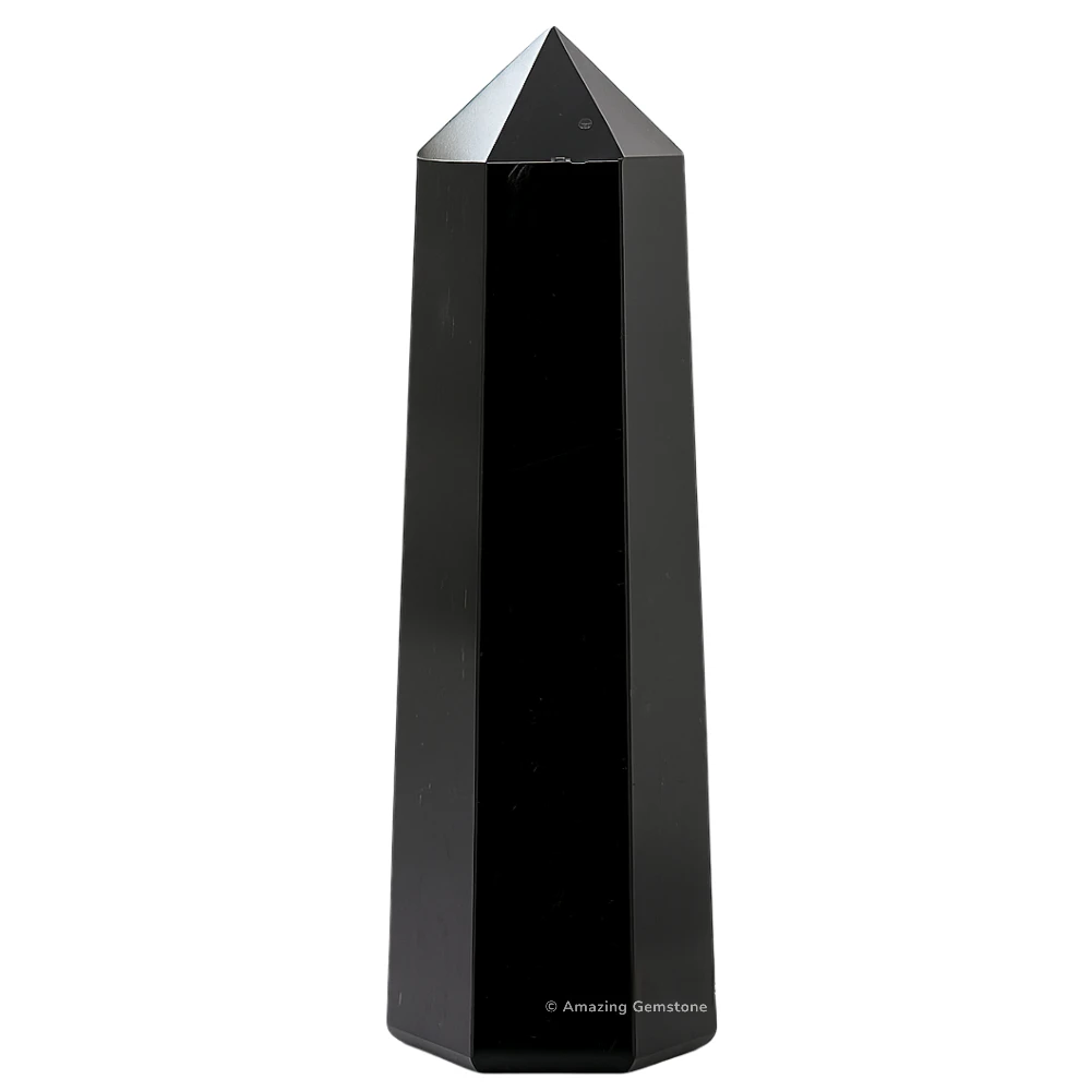Black Tourmaline Tower (5.5" to 6" INCH)